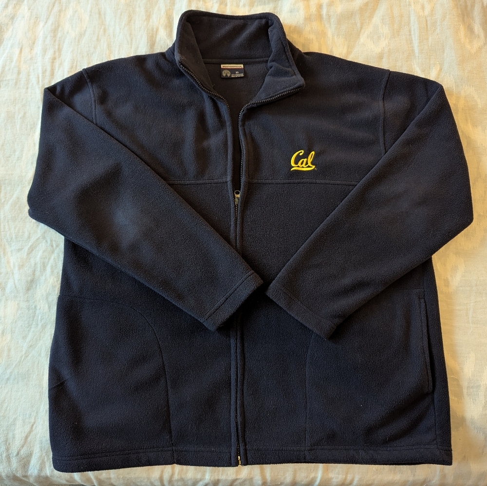 Cal Navy Fleece Jacket